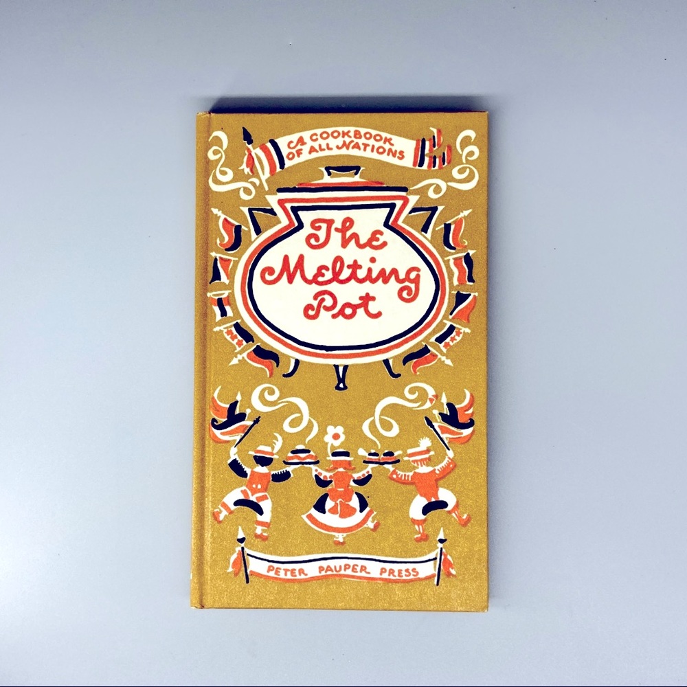 Vintage MCM International Cookbook Peter Pauper Book